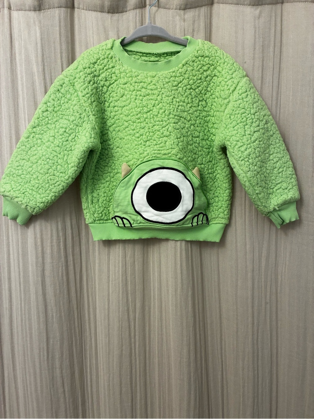 Little Sleepies Mike Wazowski sweater 2t